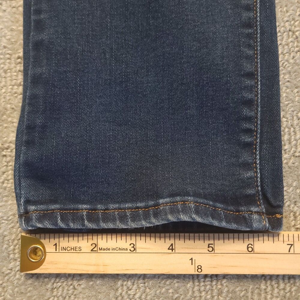 Levi's Womens 14 Mid Rise Skinny Jeans Blue Denim - Picture 9 of 11